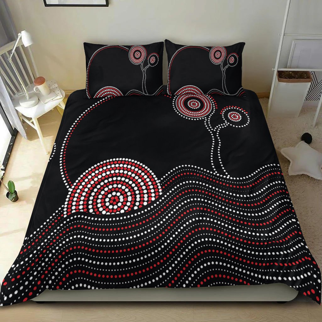 aboriginal-bedding-set-aboriginal-pattern-black-style