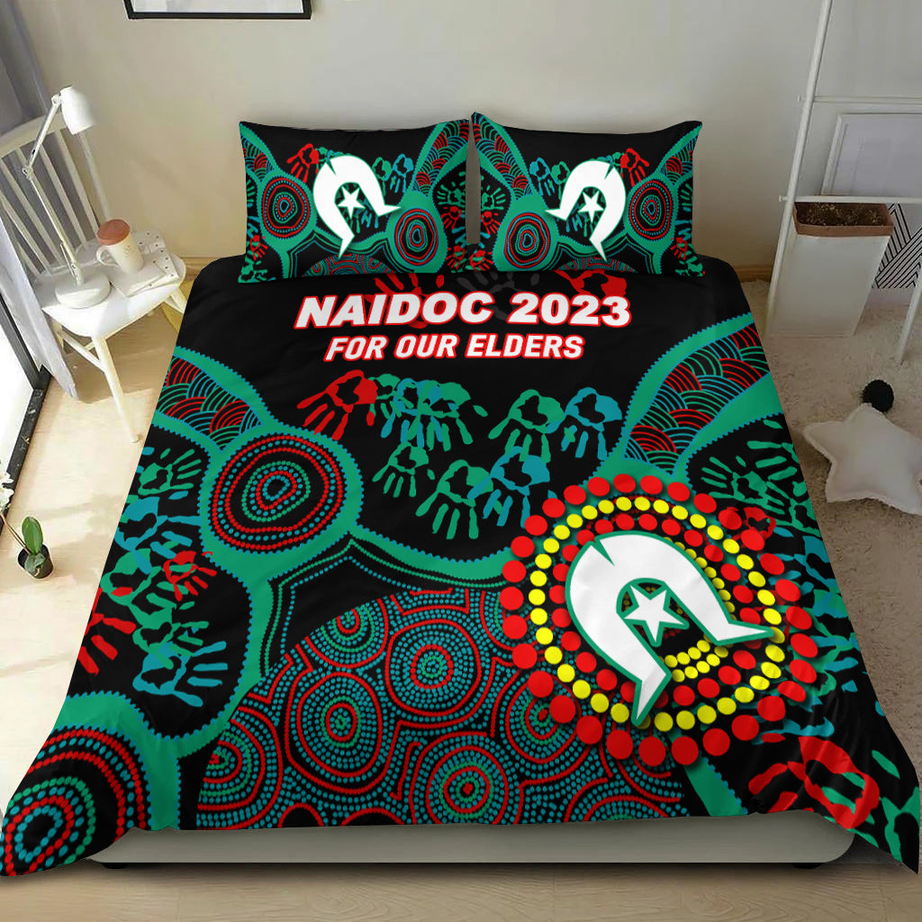 NAIDOC Week 2023 Aboriginal Art For Our Elders Bedding Set - LT12