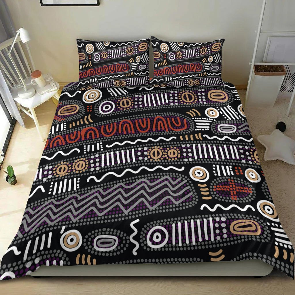 aboriginal-bedding-set-aboriginal-style-tribal-black-mythology