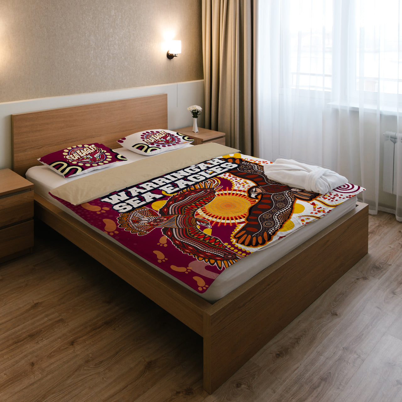 sea-eagles-aboriginal-rugby-bedding-set-double-sea-eagles-with-tribal-sun-and-footprints