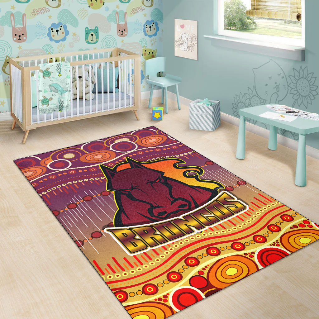 broncos-rugby-area-rug-horse-aboriginal-patterns-area-rug