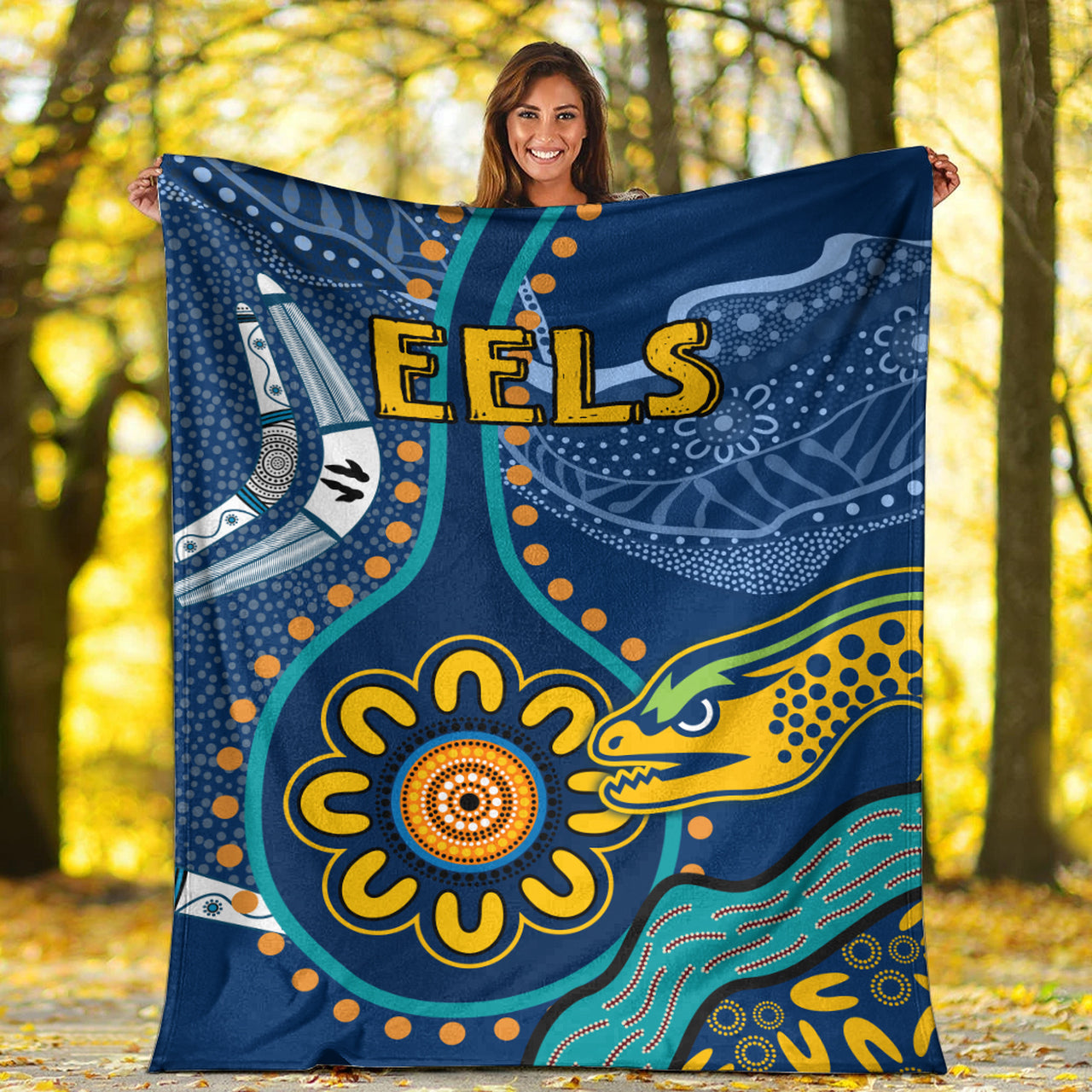 eels-rugby-blanket-custom-indigenous-eels-blanket