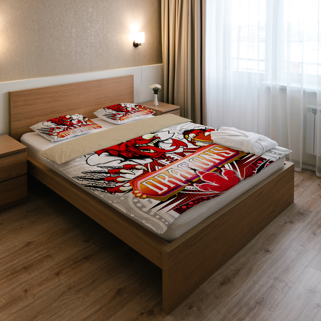 st-george-aboriginal-rugby-bedding-set-custom-indigenous-super-dragons-scratch-style