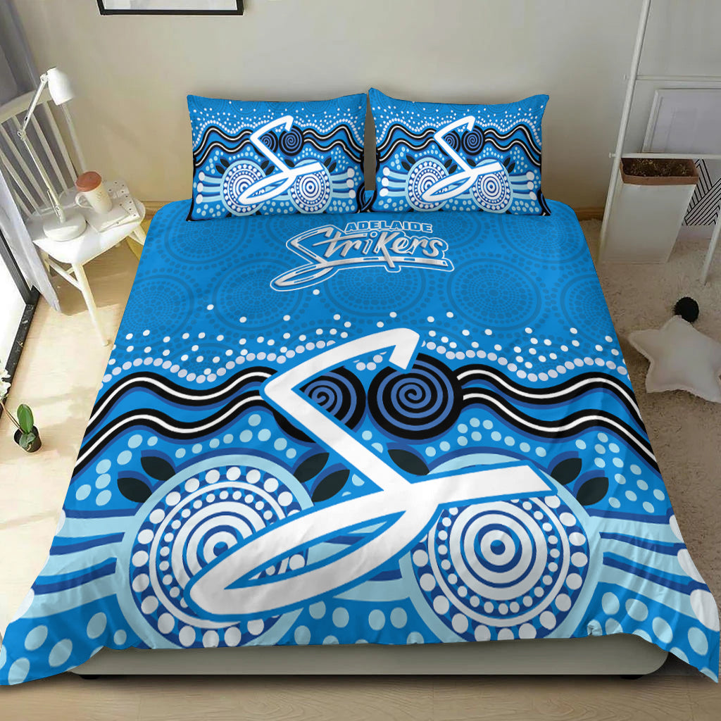 adelaide-strikers-bedding-set-aboriginal-style-of-dot