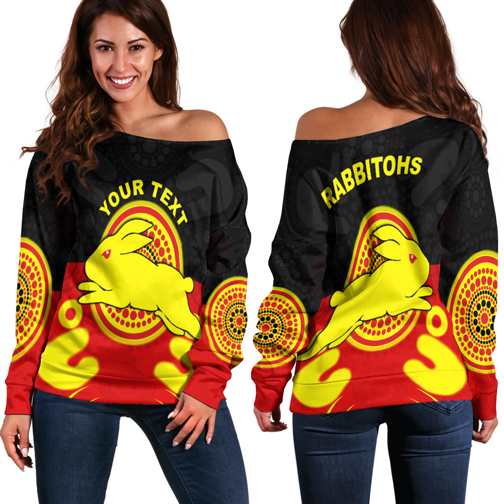 custom-personalised-rabbitohs-indigenous-off-shoulder-sweater-style-aboriginal-flag