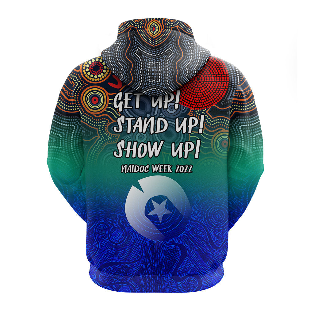 naidoc-week-2022-torres-strait-islander-with-aboriginal-dot-painting-art-hoodie