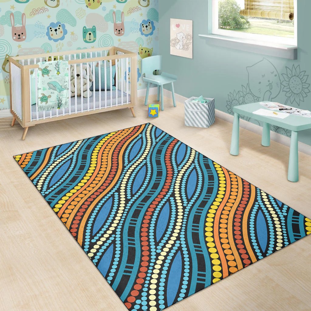 area-rug-aboriginal-pattern-ver04