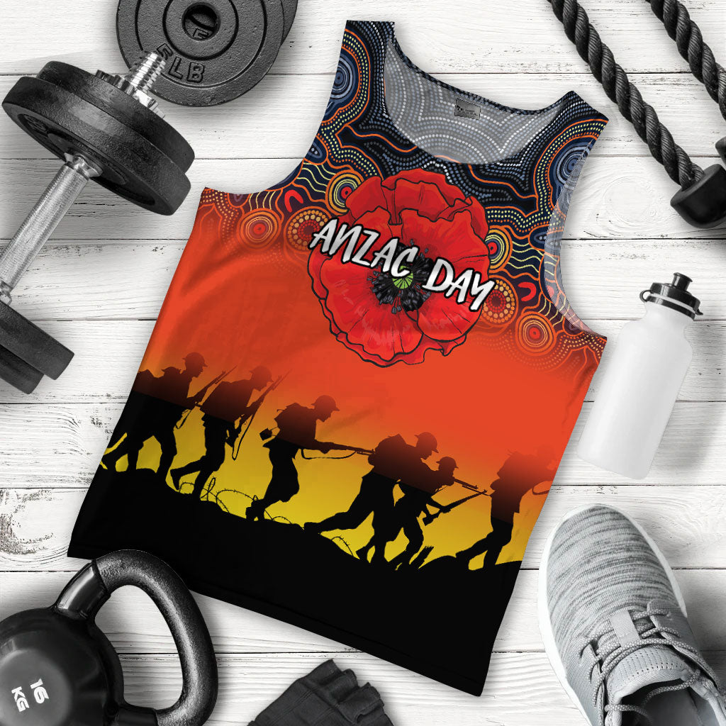 anzac-day-men-tank-top-aboriginal-dot-painting-art