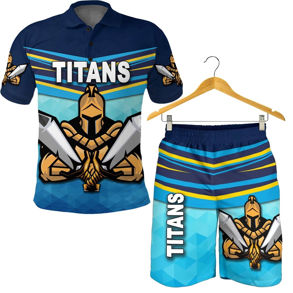 combo-polo-shirt-and-men-short-gold-coast-titans-gladiator