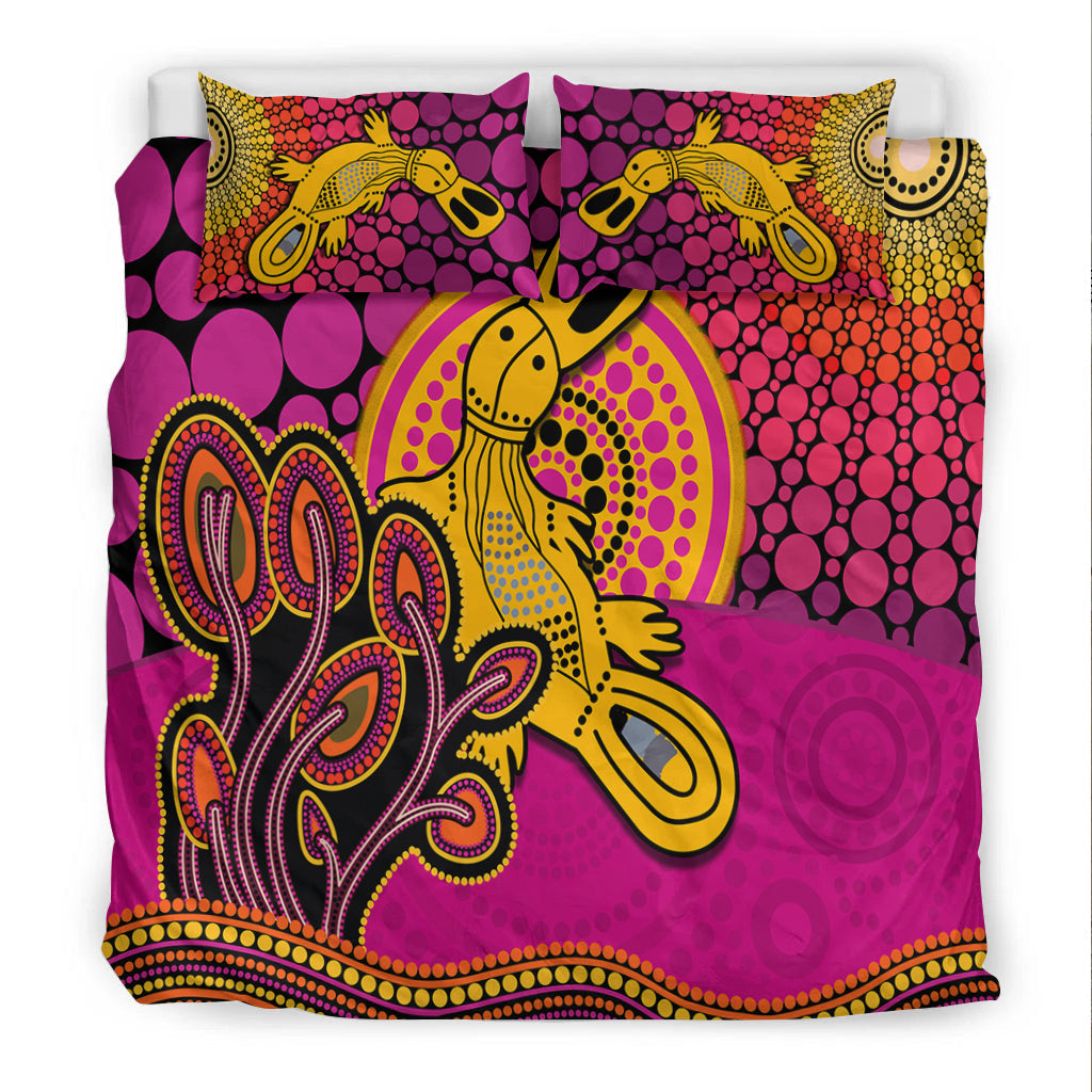 aboriginal-platypus-bedding-set-tree-on-the-hill-sunshine-ver-02