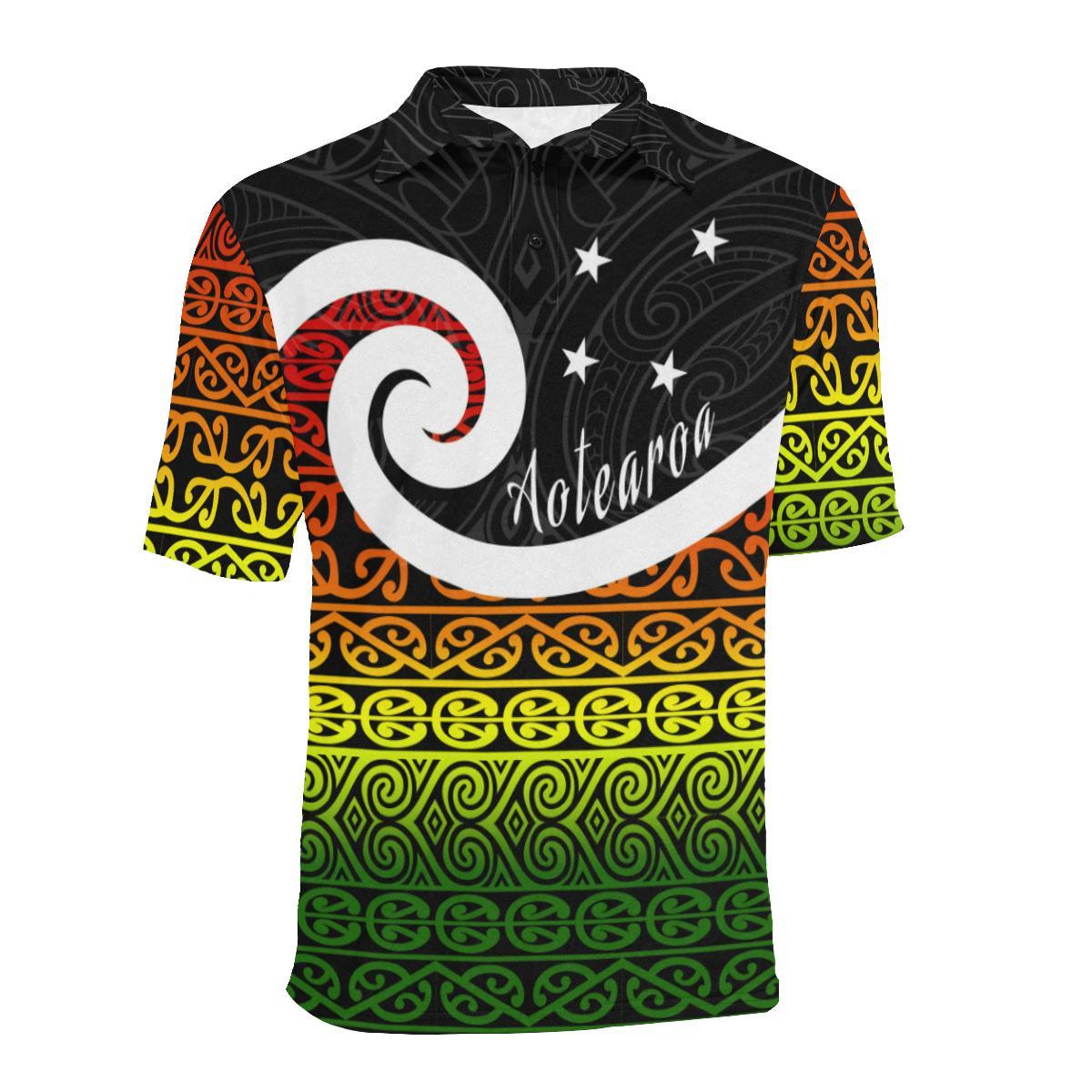 new-zealand-polo-shirt-koru-rastafari