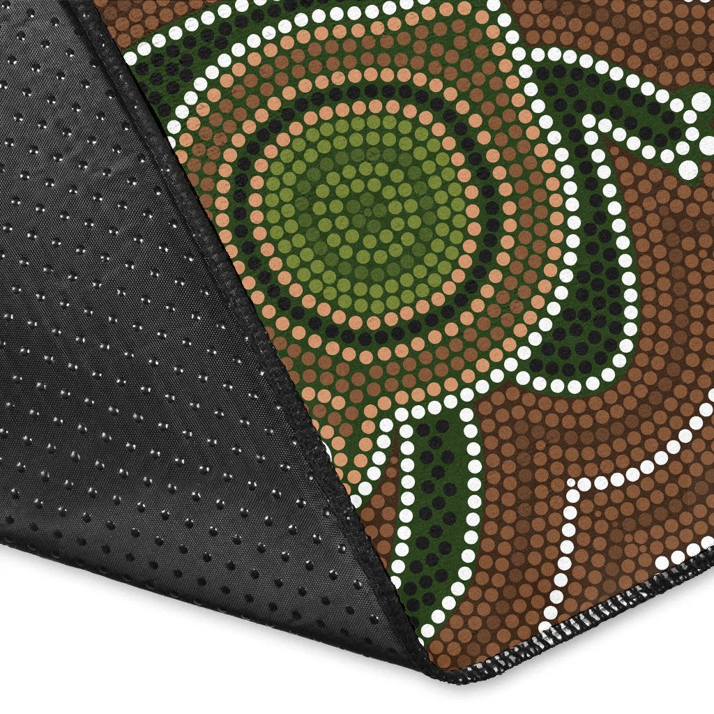 aboriginal-area-rug-dreamtime-frog-aboriginal-style