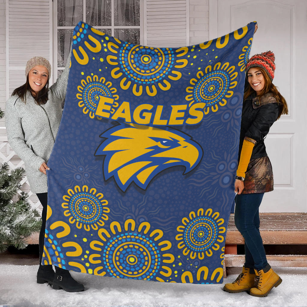 west-coast-eagles-aboriginal-dot-painting-blanket