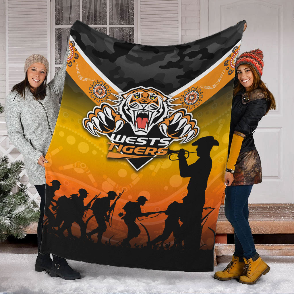 wests-tigers-anzac-day-indigenous-art-blanket