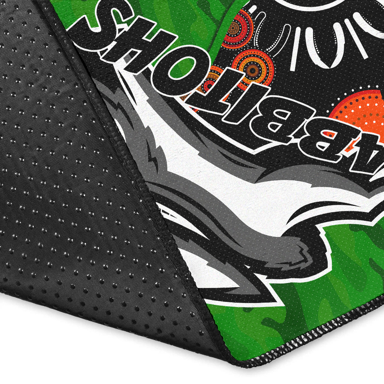 rabbitohs-rugby-area-rug-custom-rabbitohs-indigenous-energy-area-rug