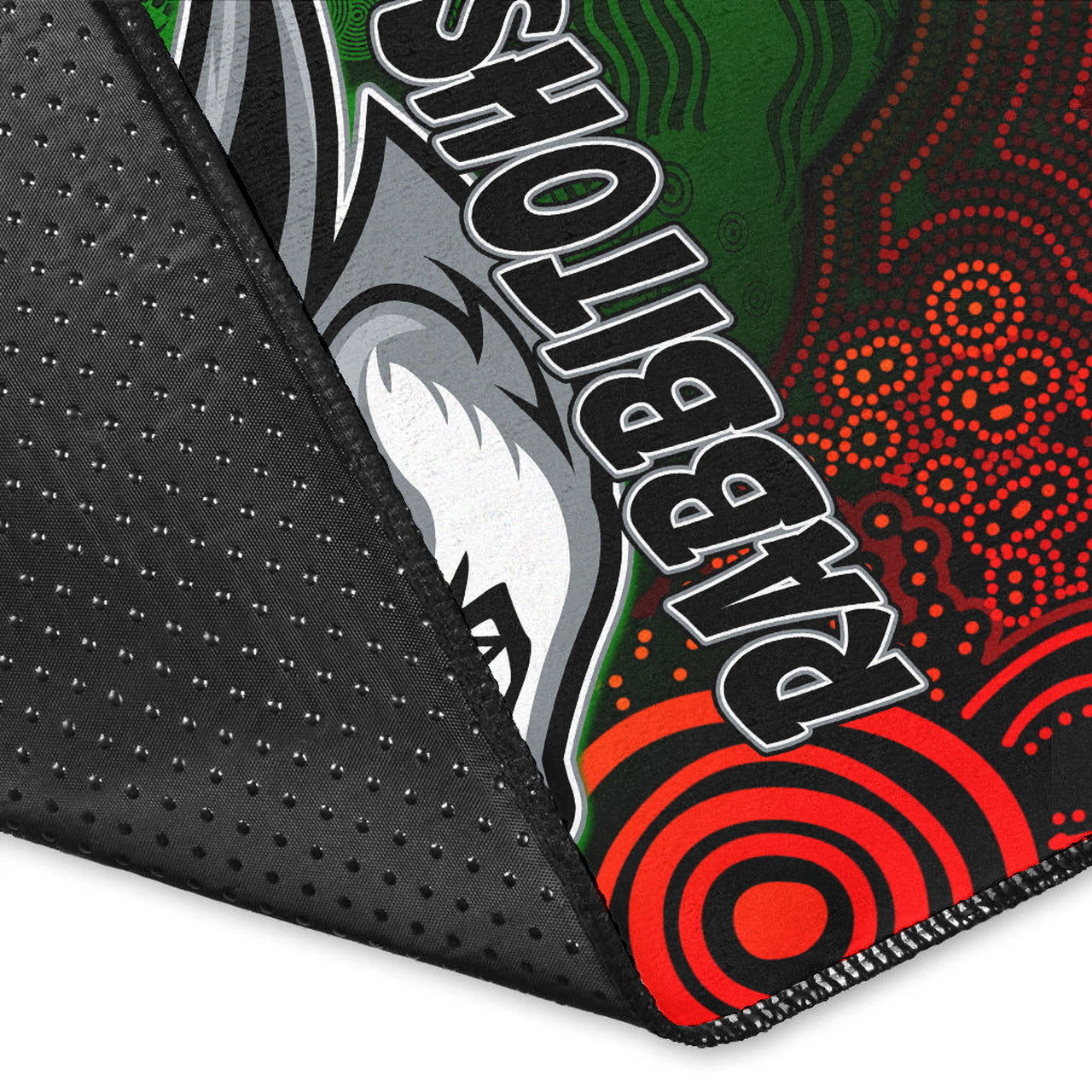 rabbitohs-rugby-area-rug-custom-south-sydney-rabbitohs-aboriginal-area-rug