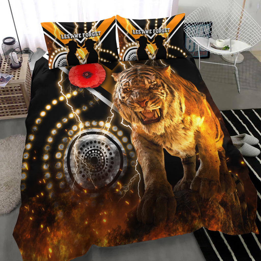 wests-tigers-anzac-day-bedding-set-version-aboriginal-tiger-3d