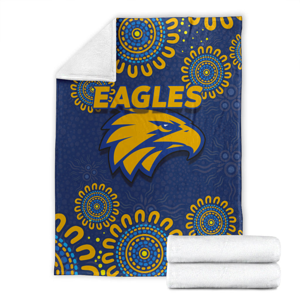 west-coast-eagles-aboriginal-dot-painting-blanket