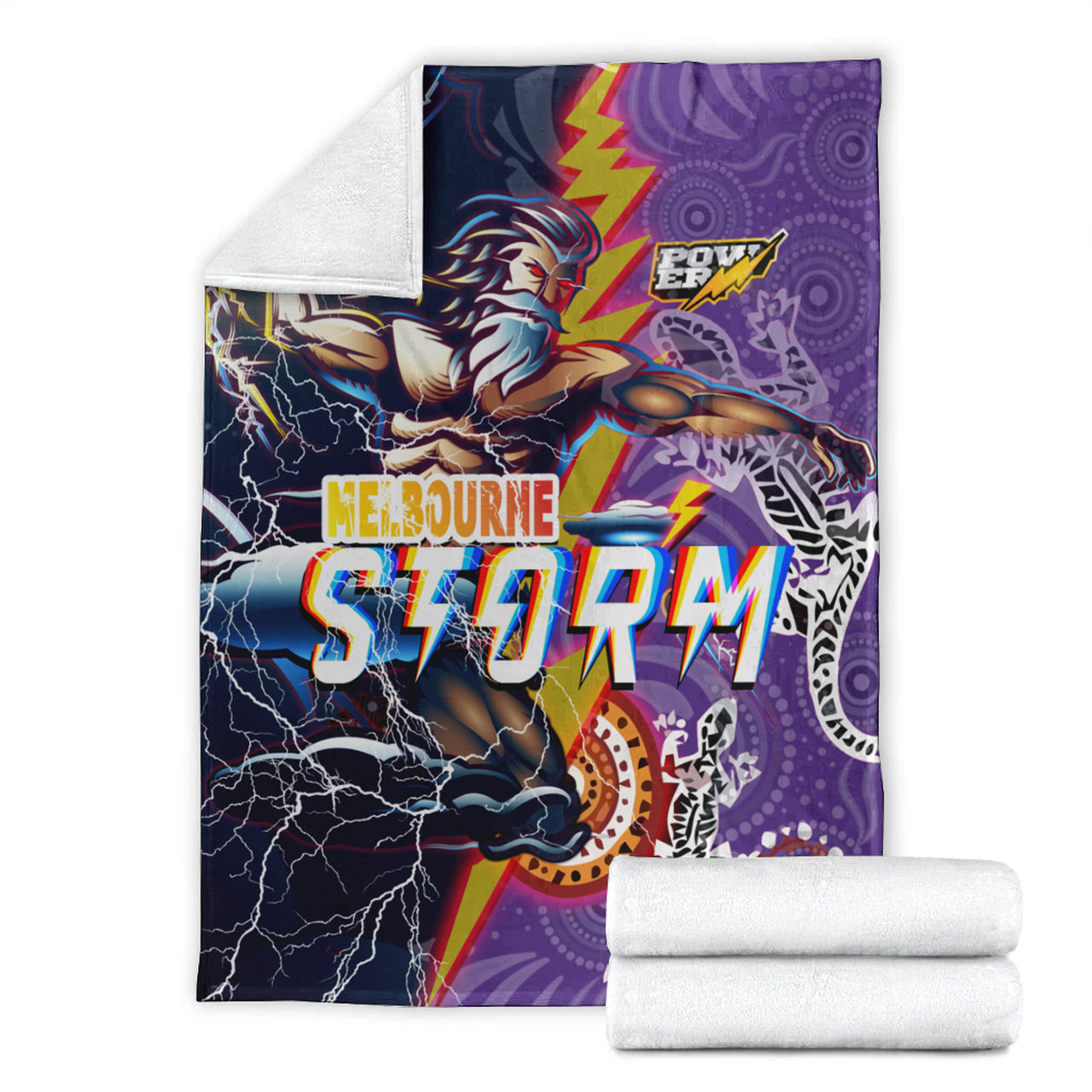 storm-aboriginal-rugby-blanket-super-storm-thunder-power