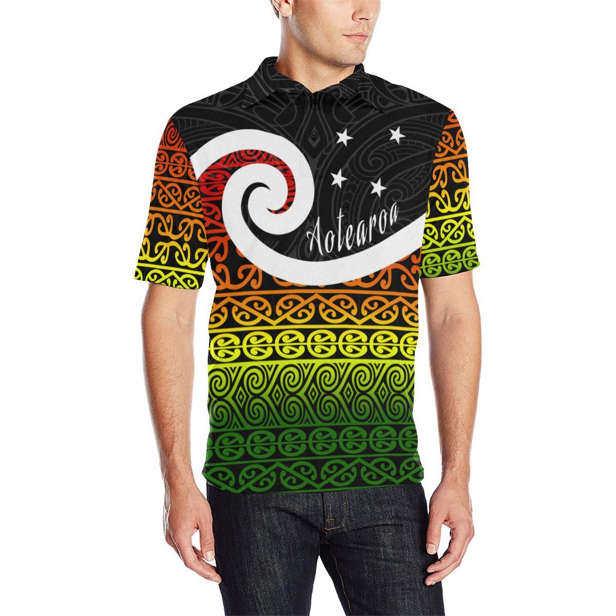 new-zealand-polo-shirt-koru-rastafari