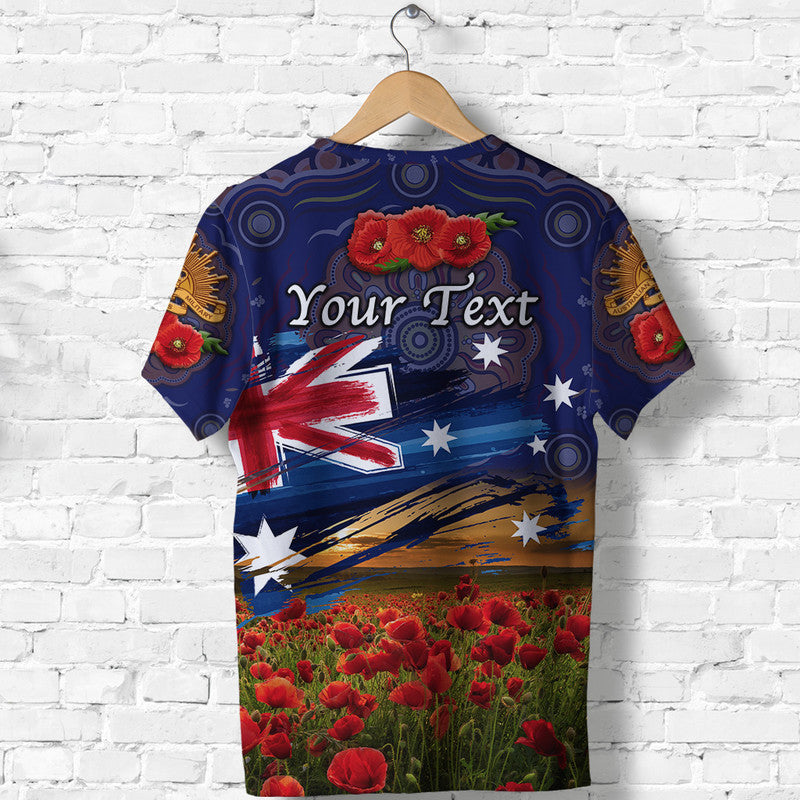 custom-personalised-australia-aboriginal-anzac-t-shirt-poppy-vibes-navy