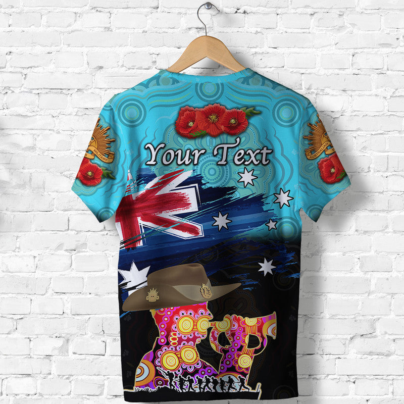 custom-personalised-australia-aboriginal-anzac-t-shirt-remembrance-vibes-blue