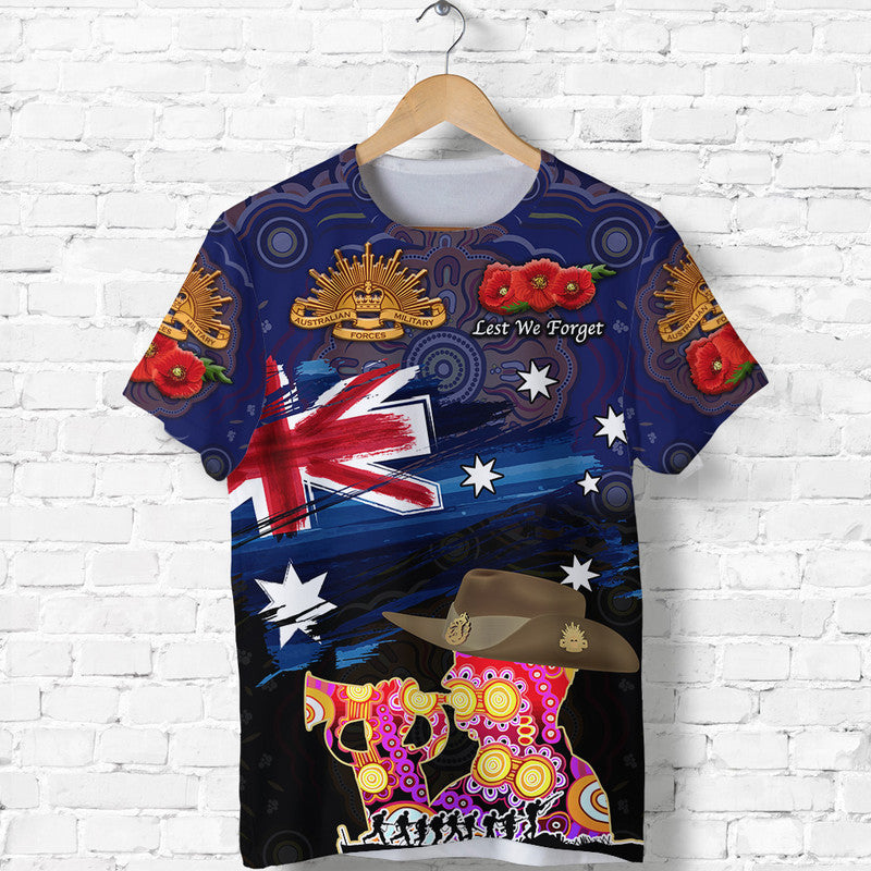 custom-personalised-australia-aboriginal-anzac-t-shirt-remembrance-vibes-navy