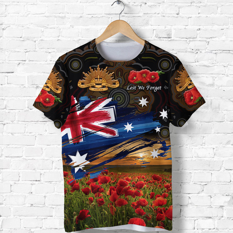 australia-aboriginal-anzac-t-shirt-poppy-vibes-black