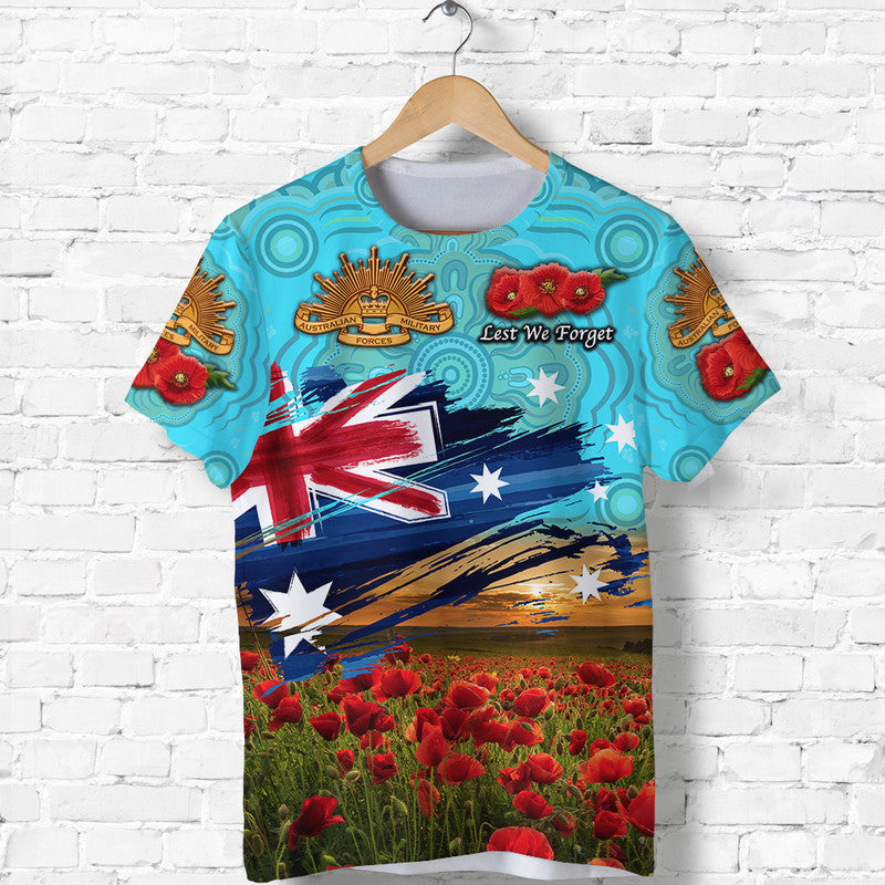 australia-aboriginal-anzac-t-shirt-poppy-vibes-blue