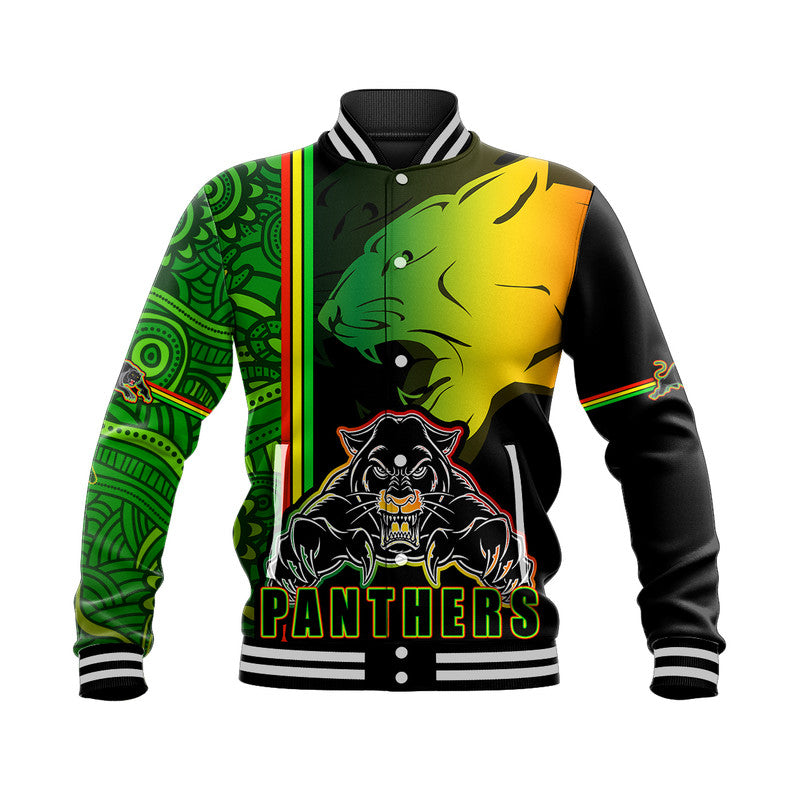 penrith-panthers-baseball-jacket-angry-panther-indigenous-aboriginal-style