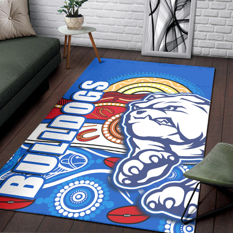 western-bulldogs-aboriginal-football-area-rug-dogs-style