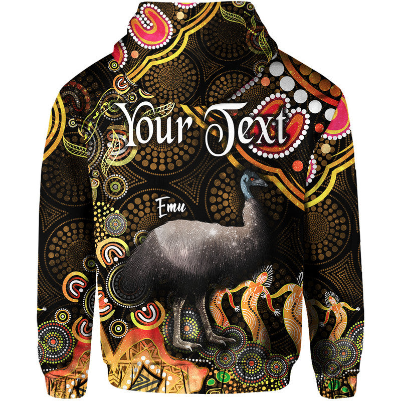 custom-personalised-australian-astrology-zip-up-and-pullover-hoodie-aquarius-emu-glider-zodiac-aboriginal-vibes-gold