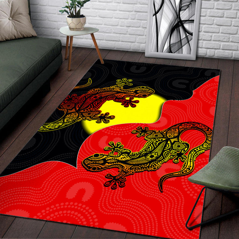 aboriginal-flag-mix-lizard-area-rug