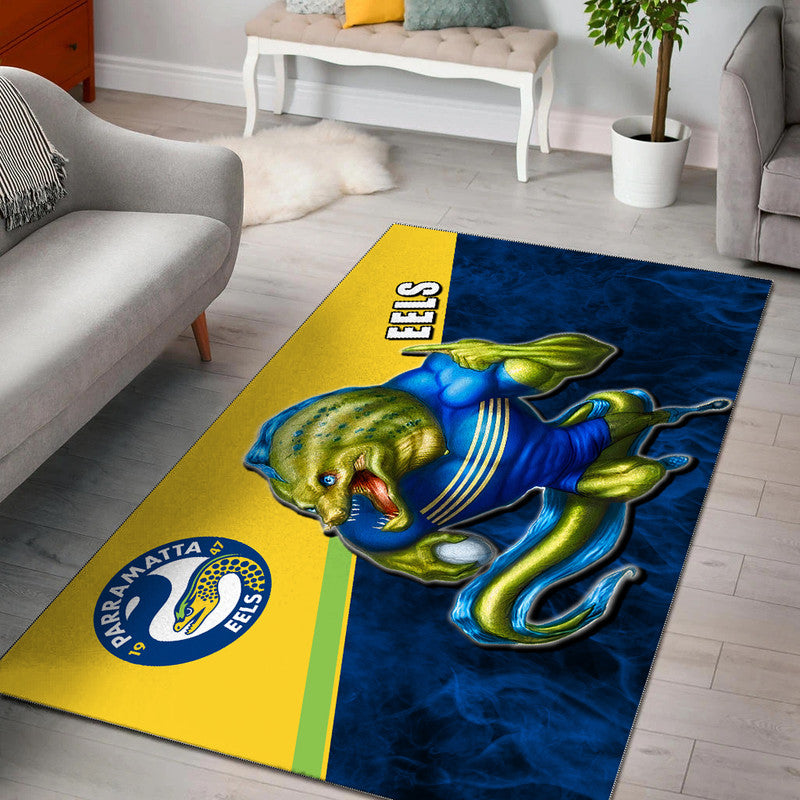 nrl-area-rug-eels-fire-style