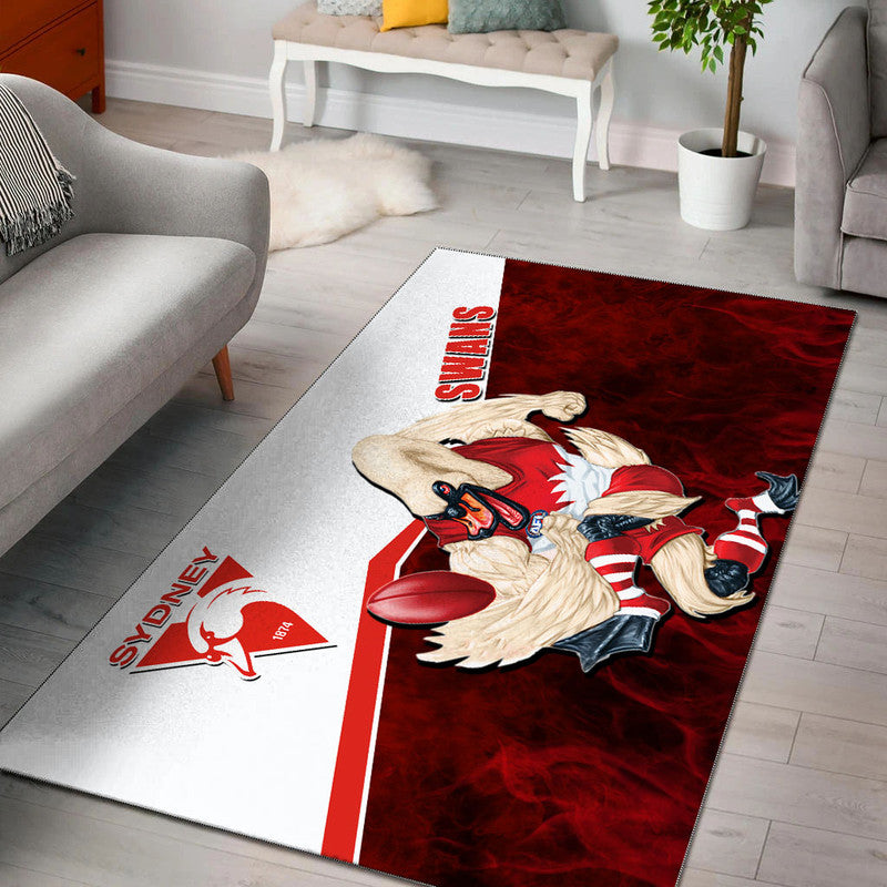 afl-area-rug-swans-fire-style