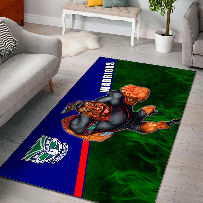 nrl-area-rug-warrior-fire-style