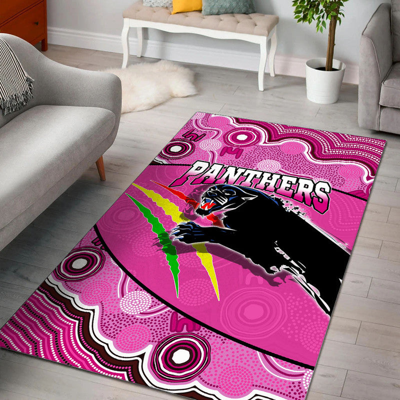 panthers-rugby-area-rug-aboriginal-basic-style-pink