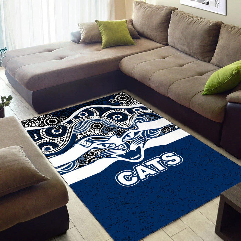 geelong-cats-indigenous-basic-style-flag-area-rug