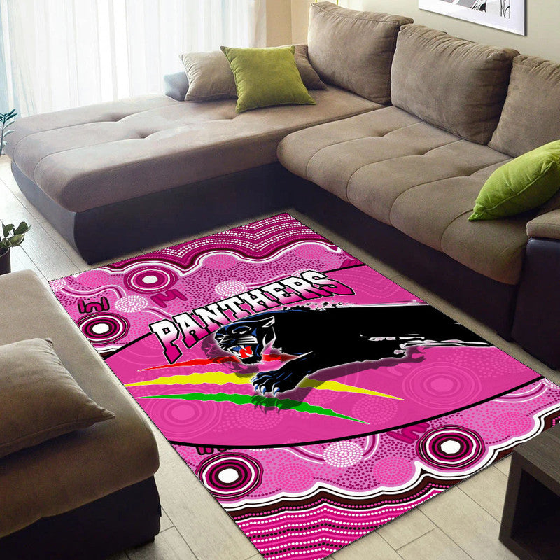 panthers-rugby-area-rug-aboriginal-basic-style-pink