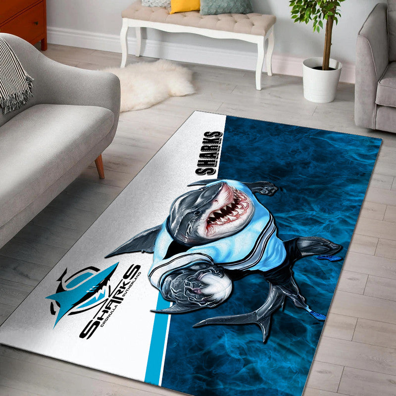 nrl-area-rug-sharks-fire-style