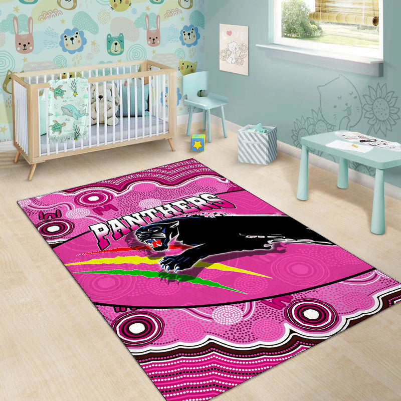 panthers-rugby-area-rug-aboriginal-basic-style-pink