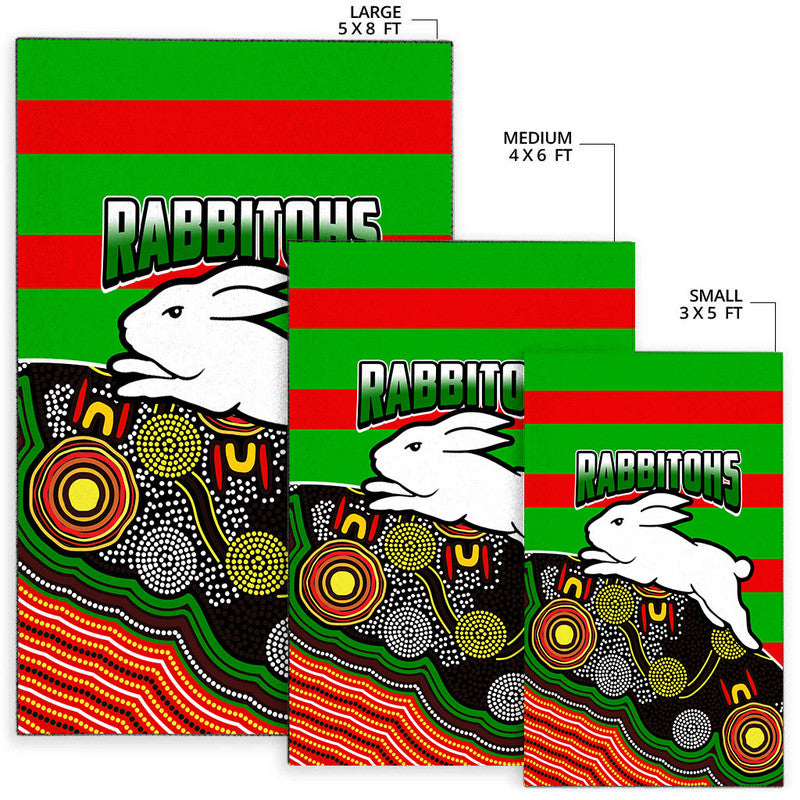 rabbitohs-rugby-area-rug-aboriginal-basic-style