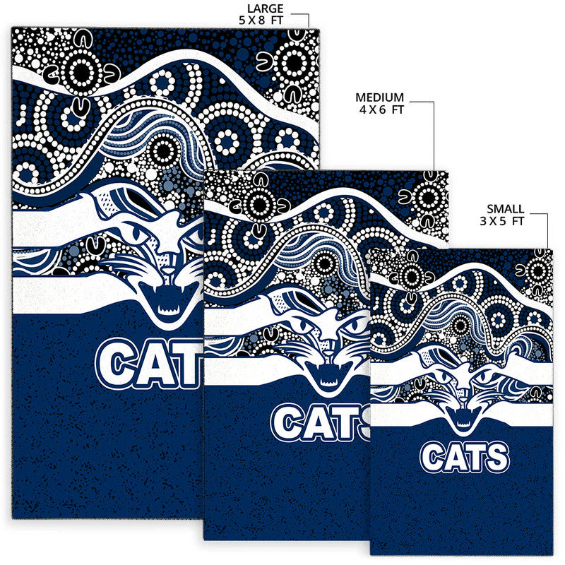 geelong-cats-indigenous-basic-style-flag-area-rug