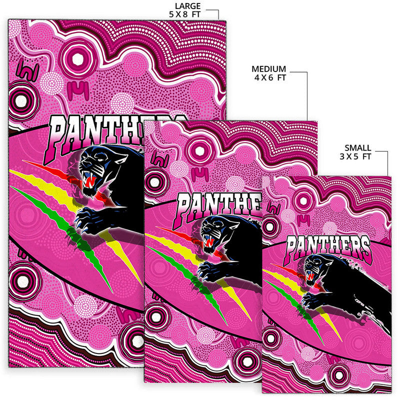 panthers-rugby-area-rug-aboriginal-basic-style-pink