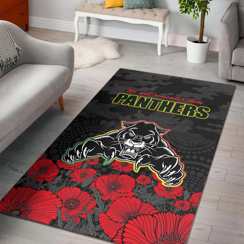 panthers-rugby-anzac-area-rug-angry-panther-camouflage-with-poppy-no2