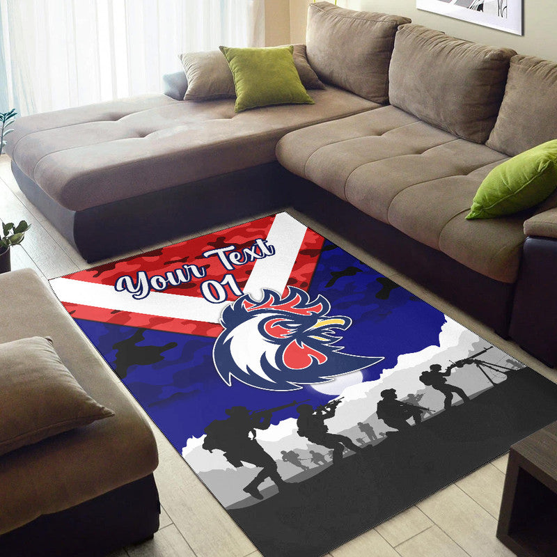 custom-personalised-sydney-roosters-anzac-2022-area-rug-simple-style-blue