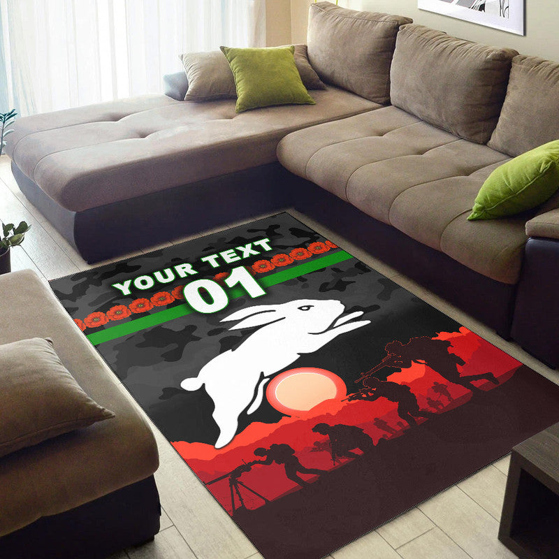 custom-personalised-south-sydney-rabbitohs-anzac-2022-area-rug-simple-style-black