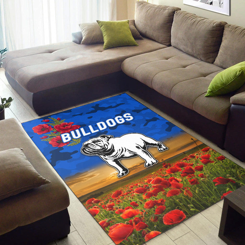 canterbury-bankstown-bulldogs-anzac-2022-area-rug-poppy-flowers-vibes-blue