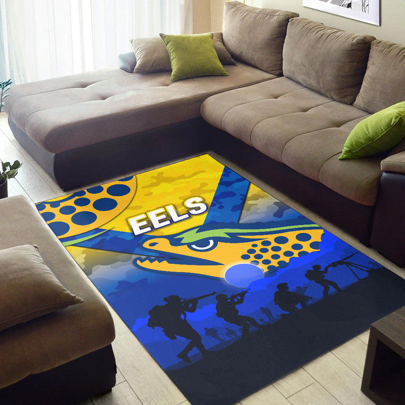 parramatta-eels-anzac-2022-area-rug-simple-style-gold