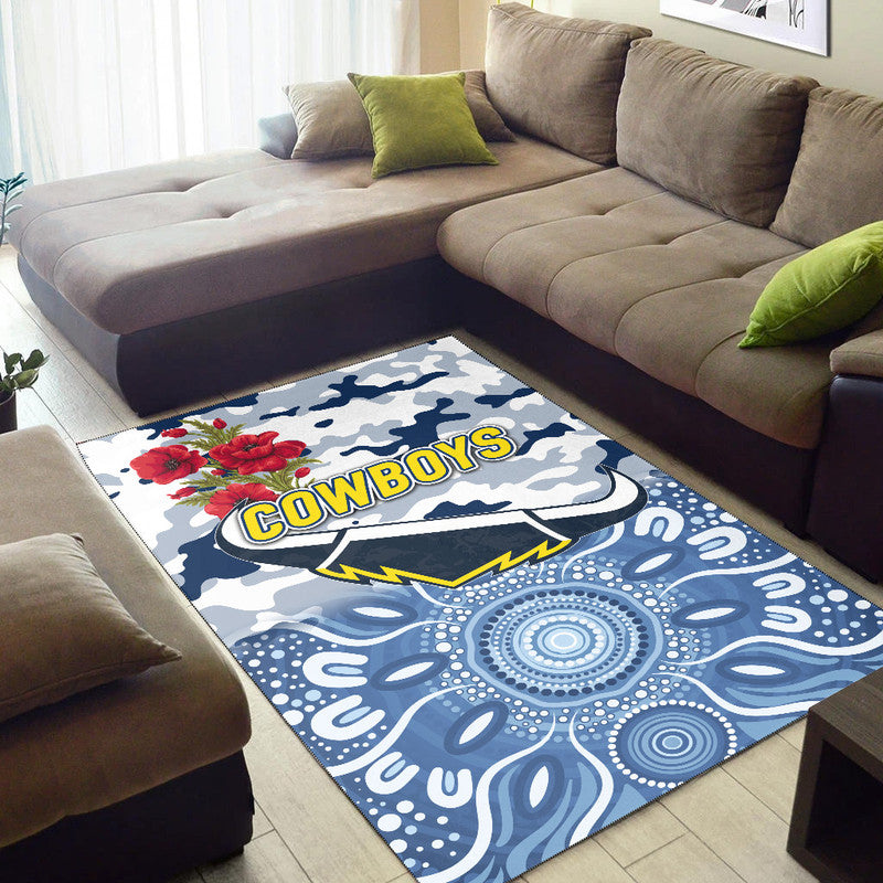 north-queensland-cowboys-anzac-2022-area-rug-indigenous-vibes-white